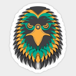 Eagle Illustration Sticker